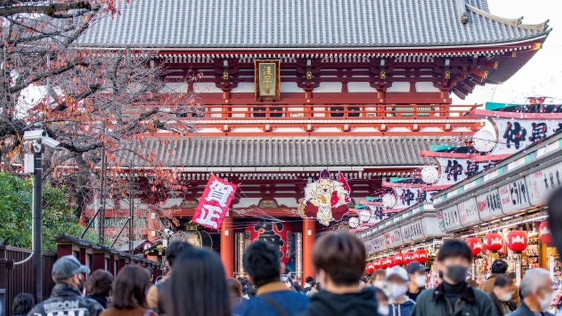 浅草寺の初詣